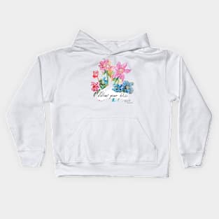 Follow Your Bliss Kids Hoodie